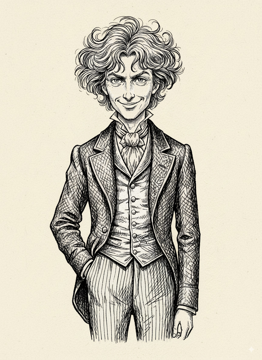 Victorian Illustration sample