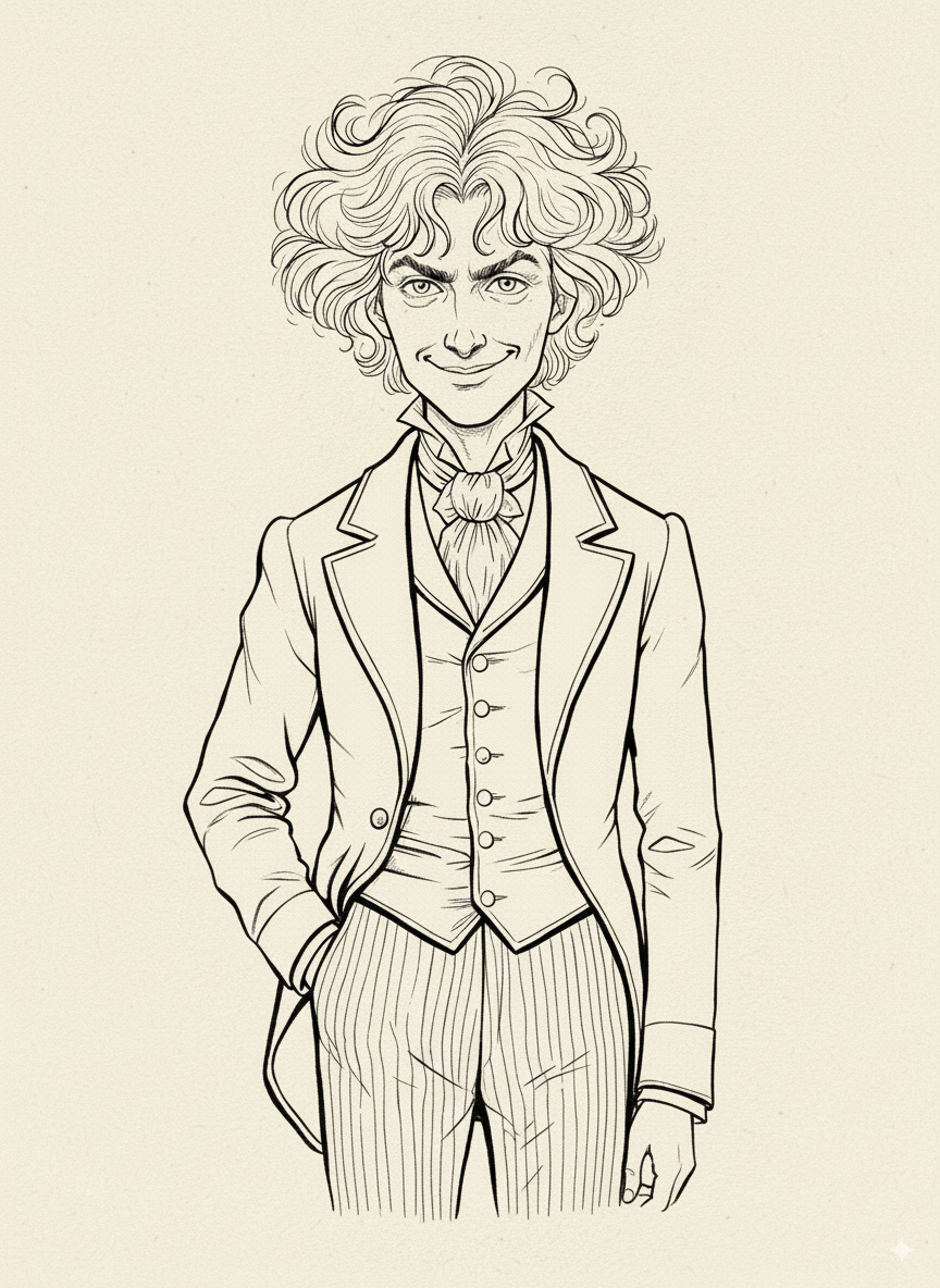 Victorian Illustration sample