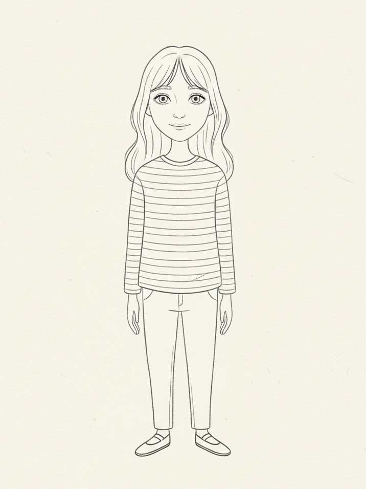 Gentle Pencil sample