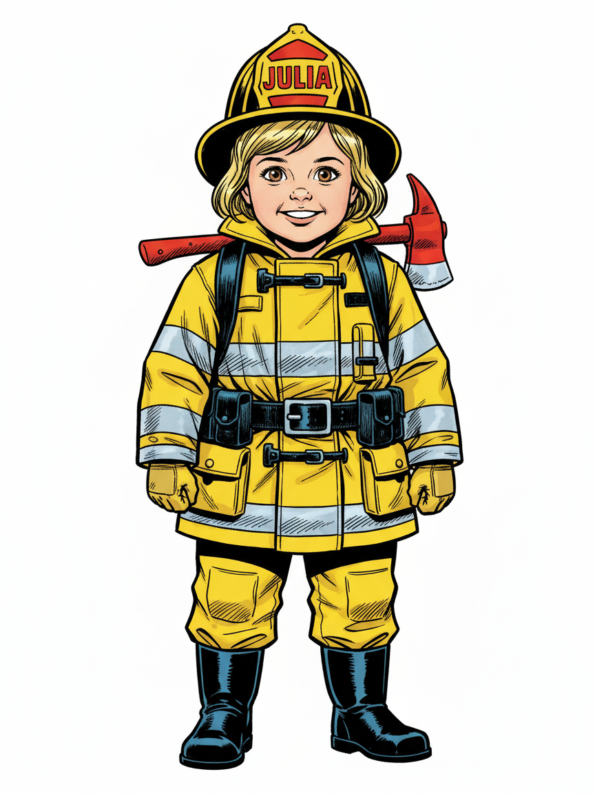 Firefighter Julia - Comic Book