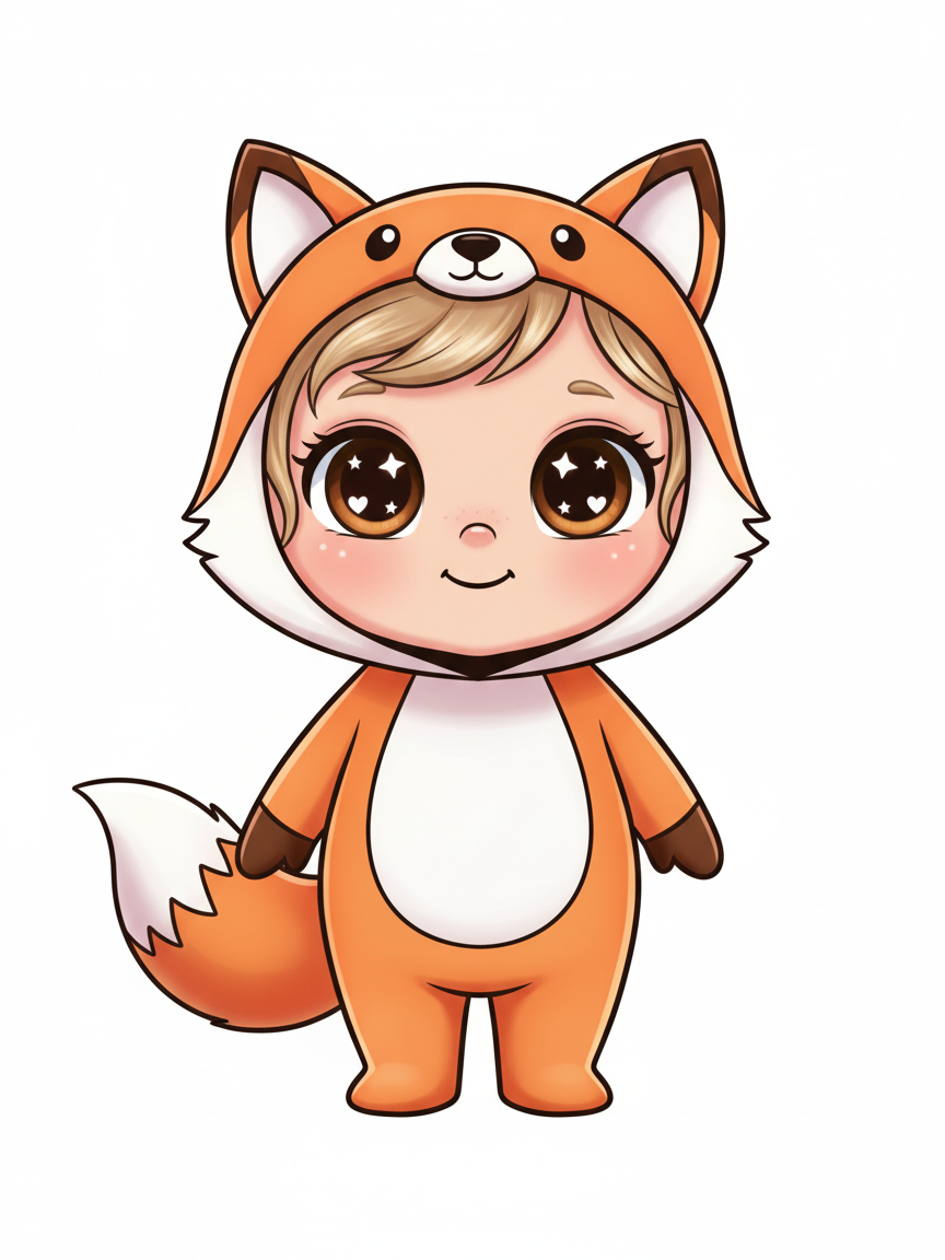 Julia the Fox - Kawaii Cute