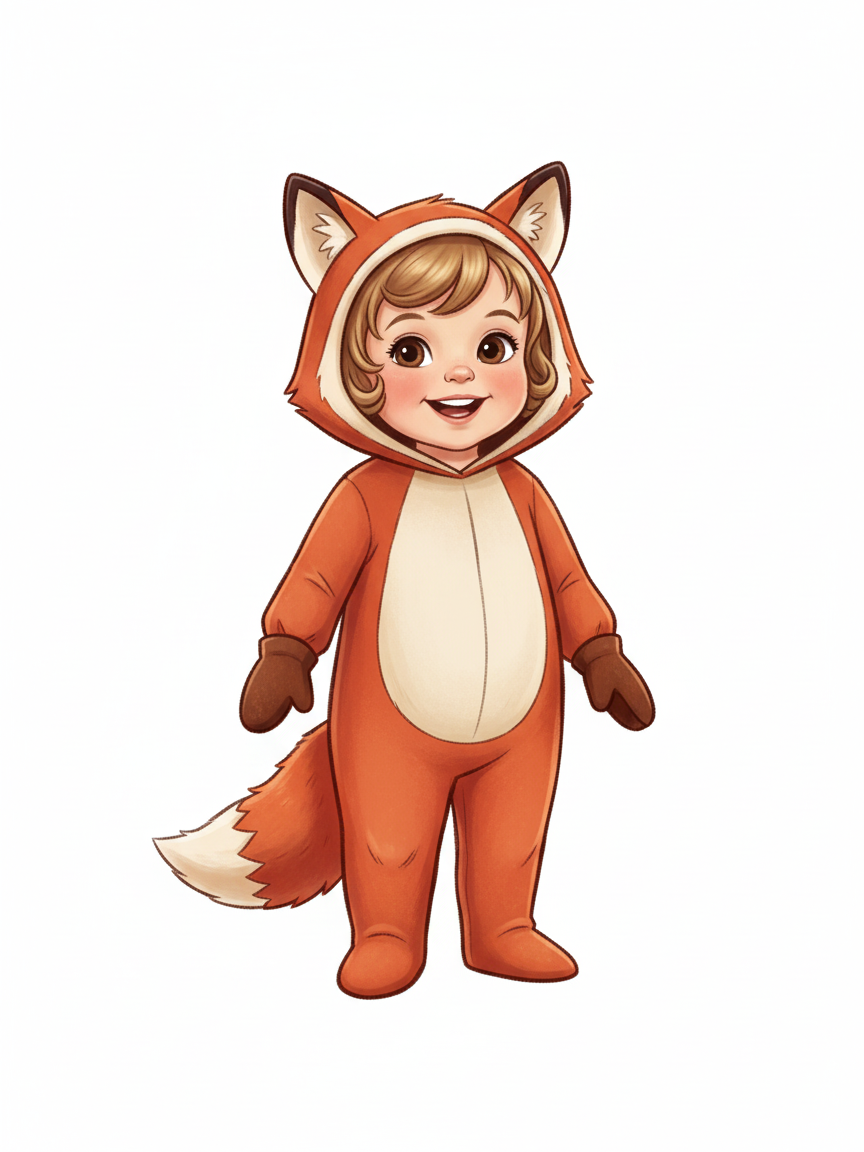 Julia the Fox - Vintage Storybook