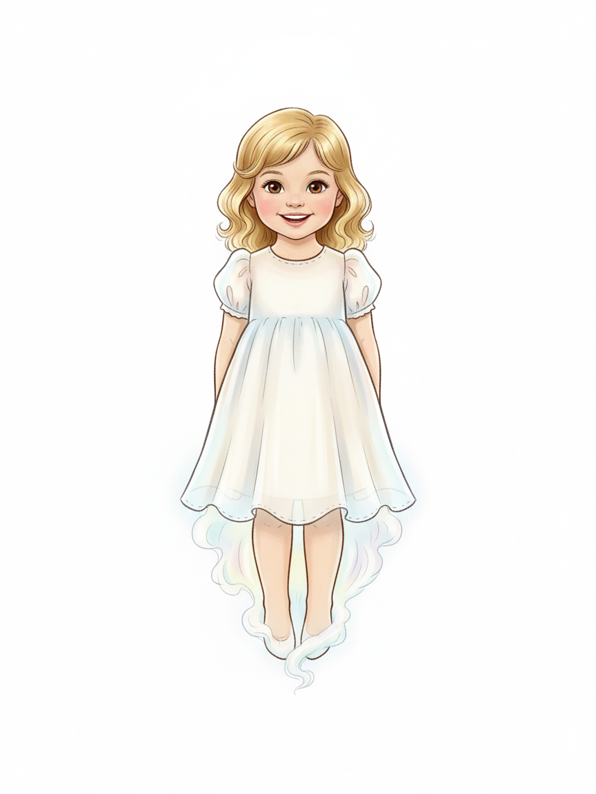 Glimmering Julia - Vintage Storybook