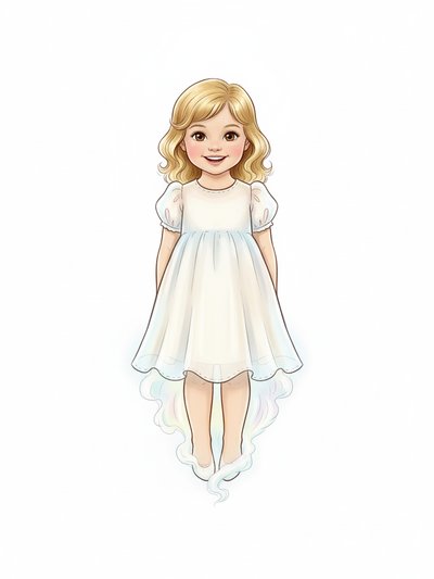 Julia's Ghostly Adventures 👻 - Vintage Storybook