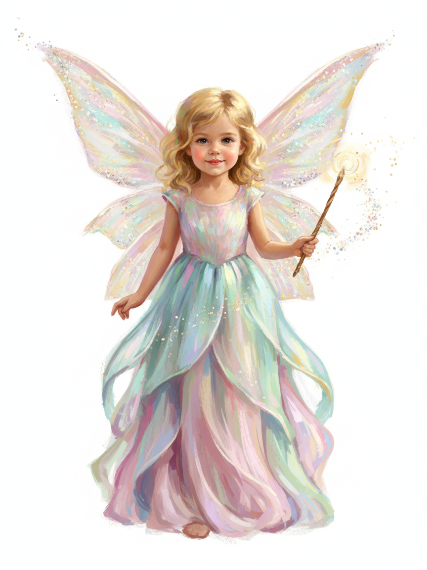 Fairy Julia - Impressionist Painting