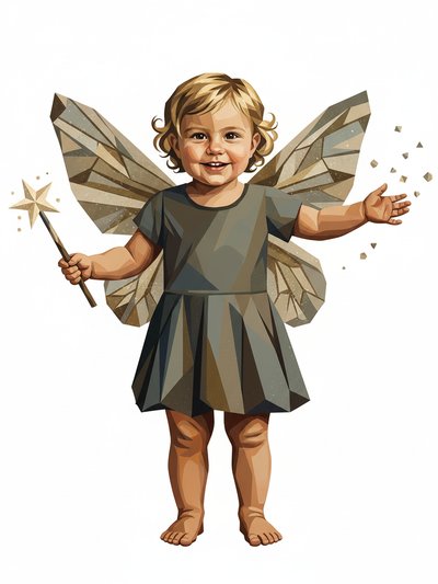 Julia's Fairy Adventures ✨ - Cubist Painting