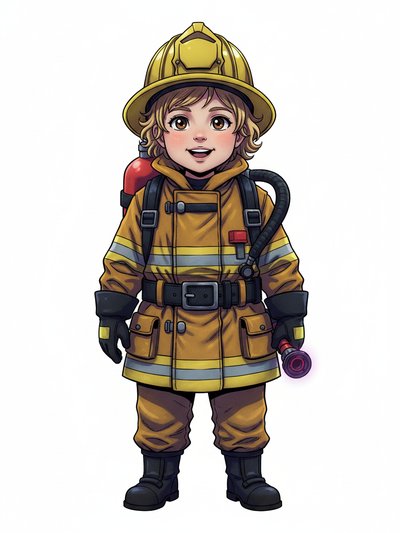Julia's Firefighter Adventures 🚒 - Webtoon Anime