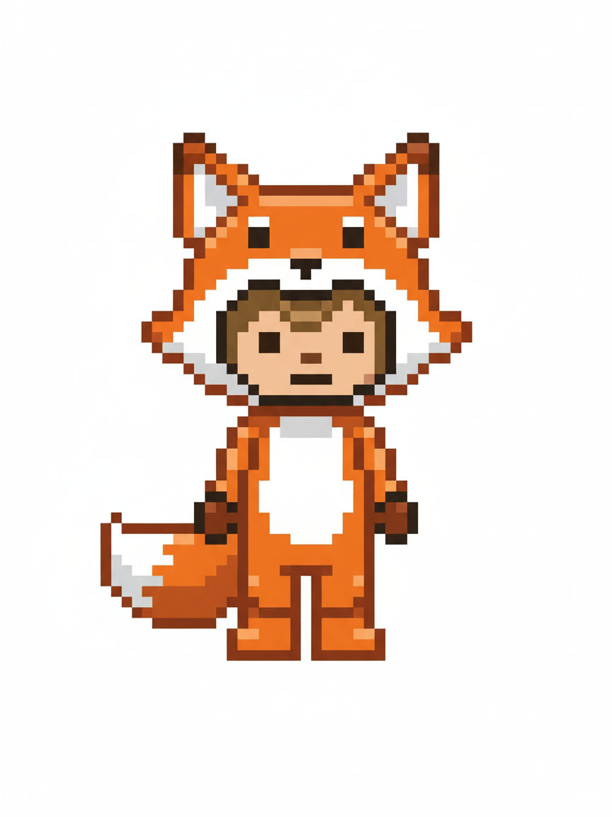 Julia the Fox - Pixel Art