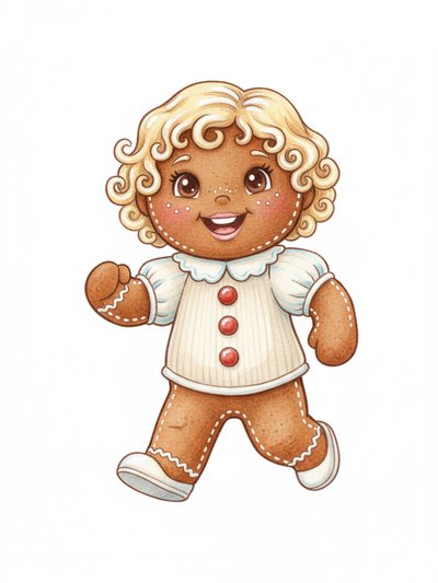 Julia's Gingerbread Adventure 🍪 - Gentle Pencil