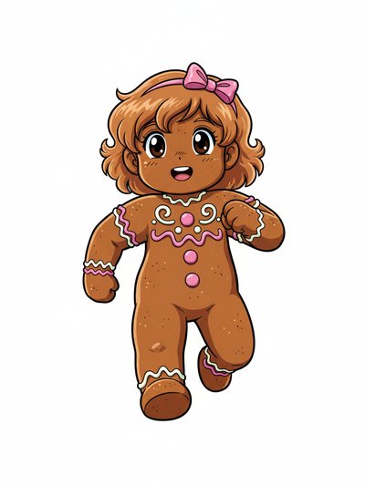Julia's Gingerbread Adventure 🍪 - Classic Anime