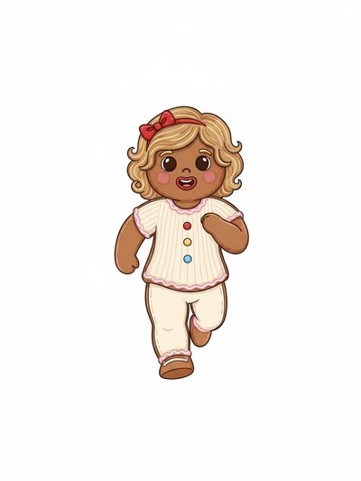Julia's Gingerbread Adventure 🍪 - Minimalist