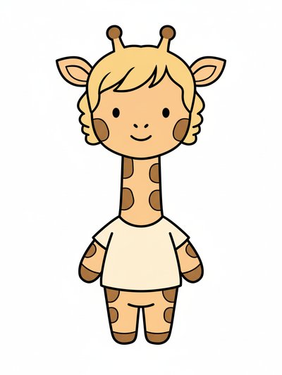 Julia's Giraffe Adventure 🌟 - Preschool Simple