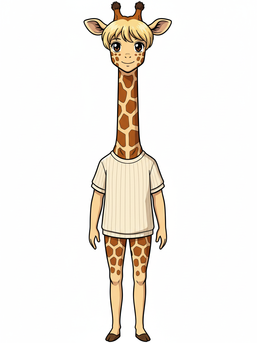 Julia the Giraffe - Classic Anime