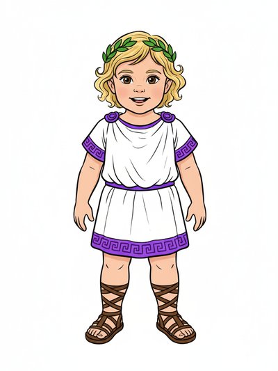 Our Little Hero Julia 🌿 - Classic Coloring Book