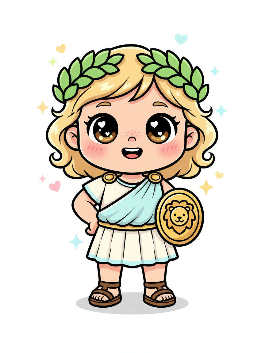 Julia the Brave - Kawaii Cute