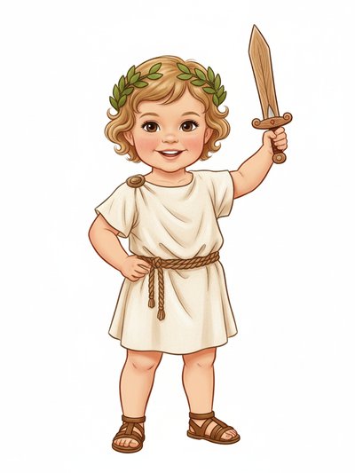Our Little Hero Julia 🌿 - Vintage Storybook