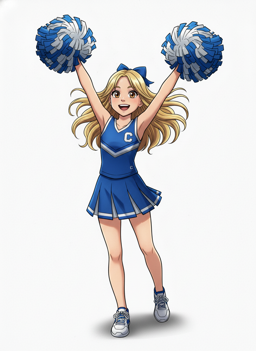 Cheerleader Mary - Webtoon Anime