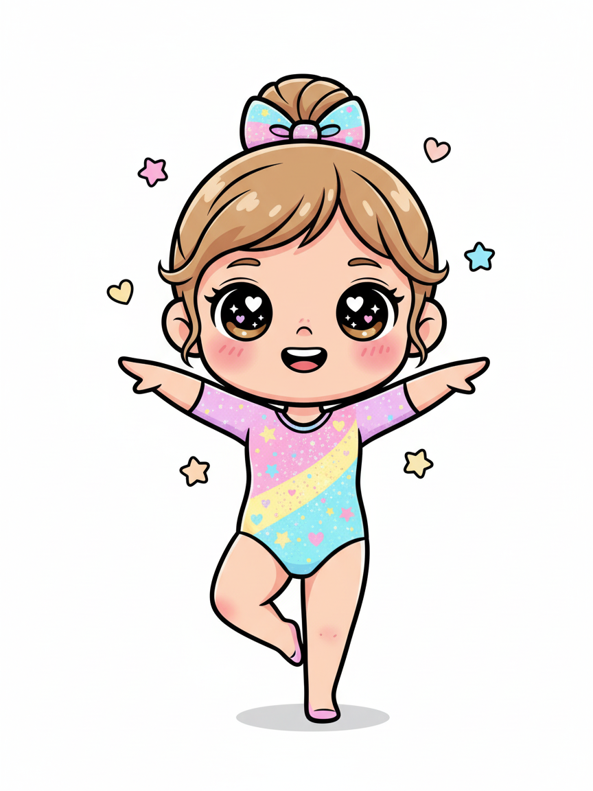 Gymnast Julia - Kawaii Cute