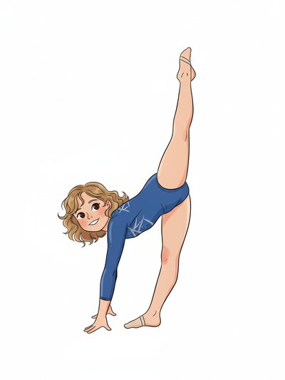 Our Little Gymnast Julia - Minimalist