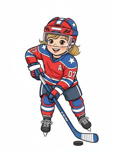 Julia's Ice Adventures ❄️ - Classic Coloring Book