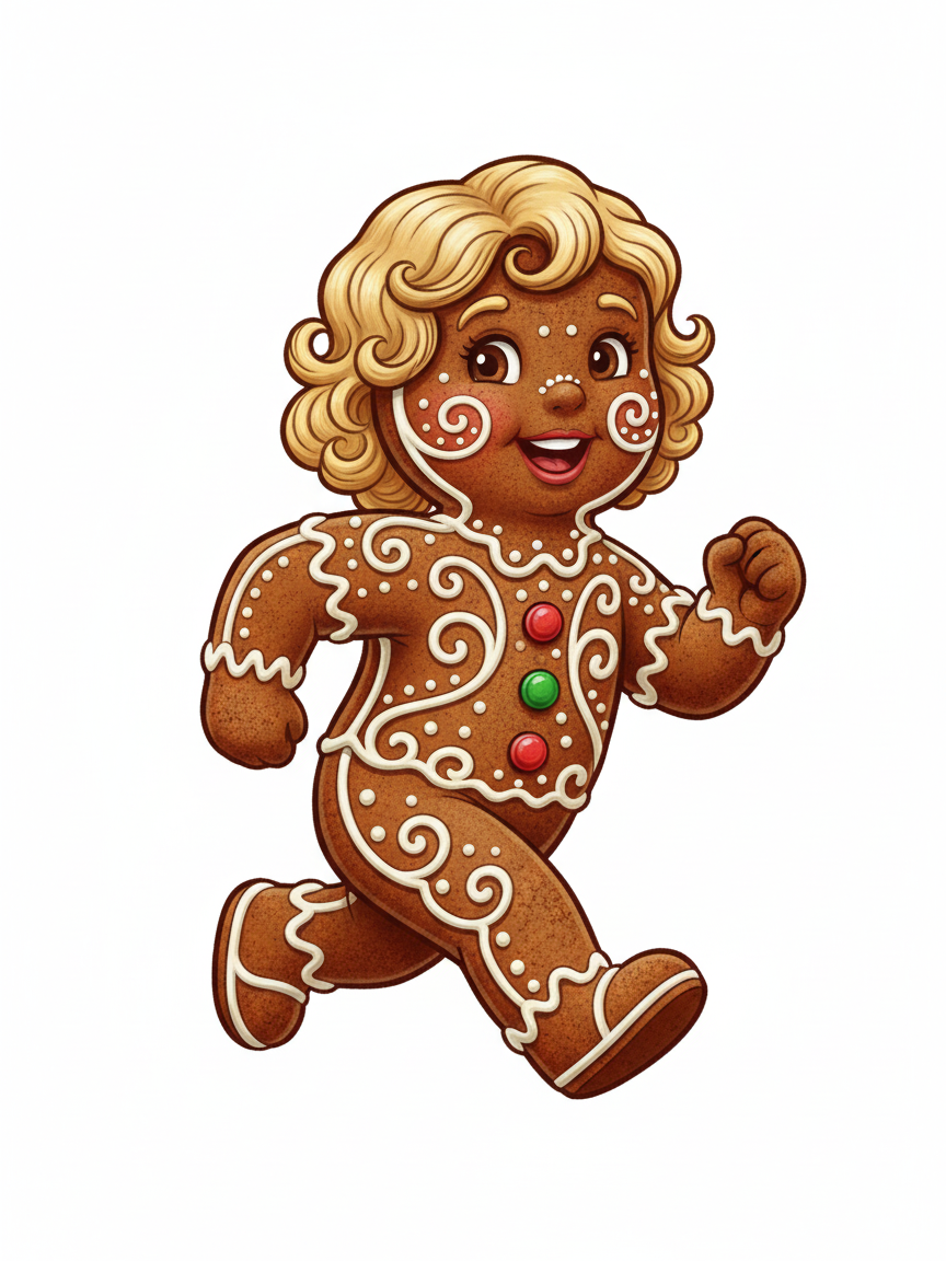 Gingerbread Julia - Fairy Tale Classic