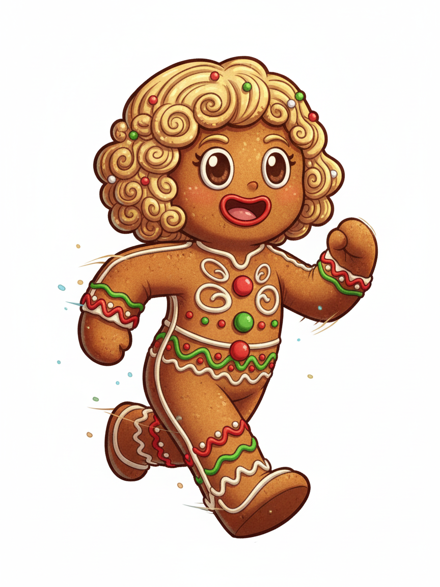 Gingerbread Julia - Webtoon Anime