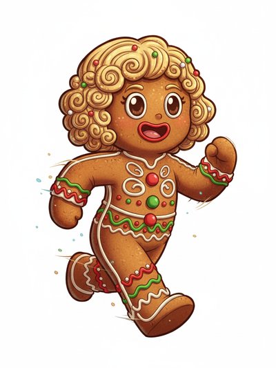Julia's Gingerbread Adventure 🍪 - Webtoon Anime