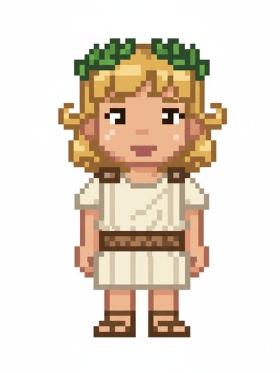 Our Little Hero Julia 🌿 - Pixel Art