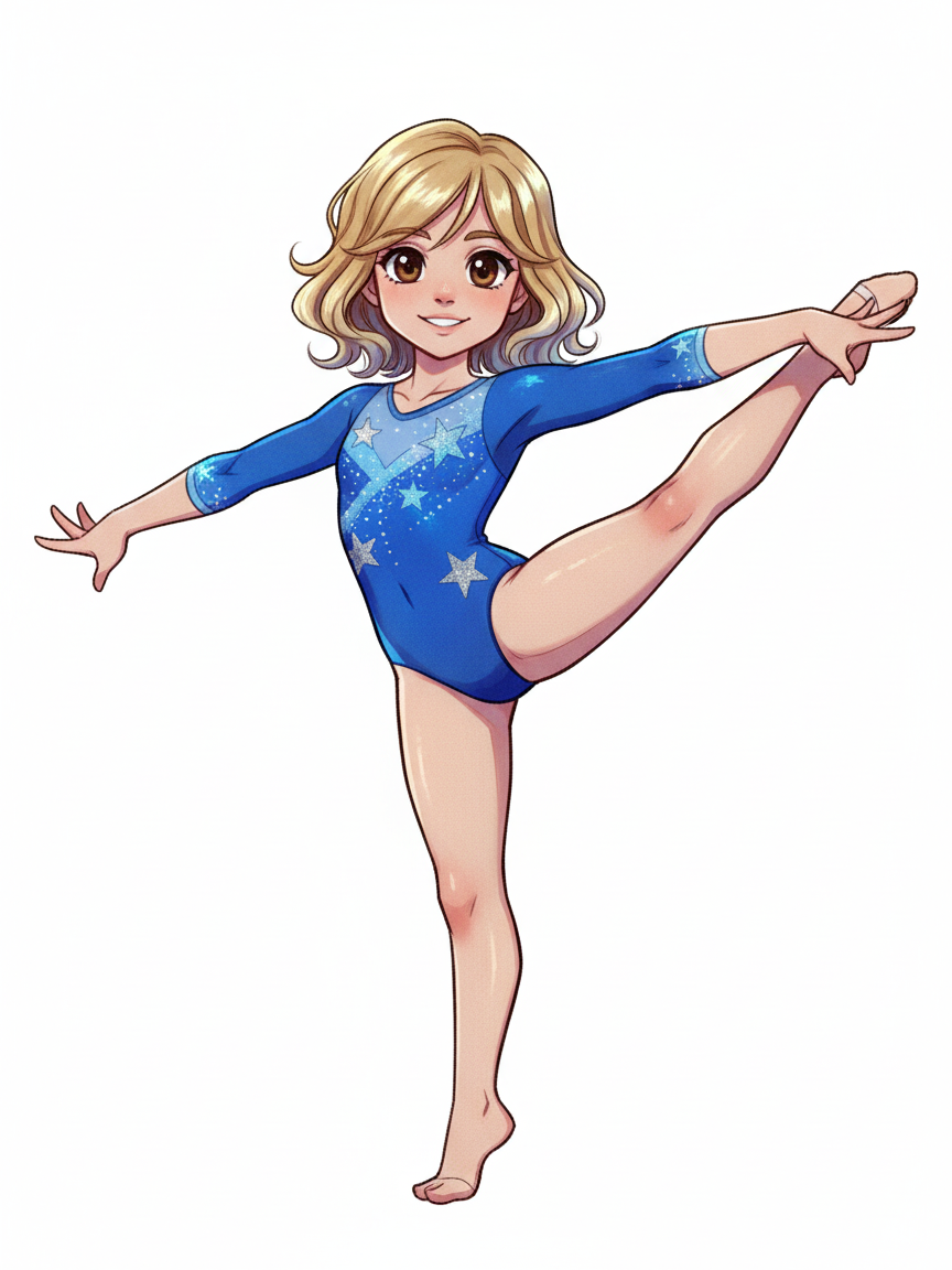 Gymnast Julia - Webtoon Anime