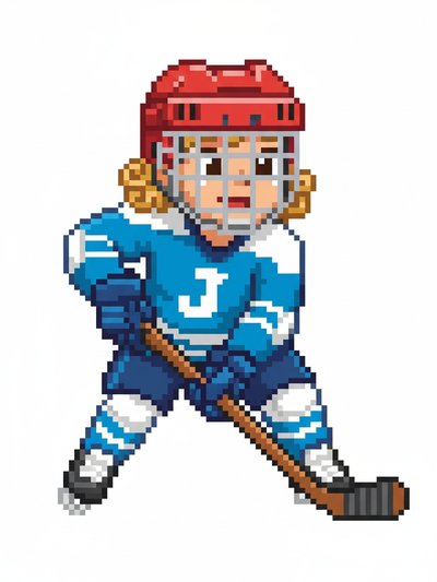 Julia's Ice Adventures ❄️ - Pixel Art