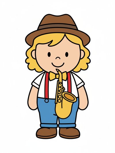 Julia's Jazzy Journey 🎷 - Preschool Simple