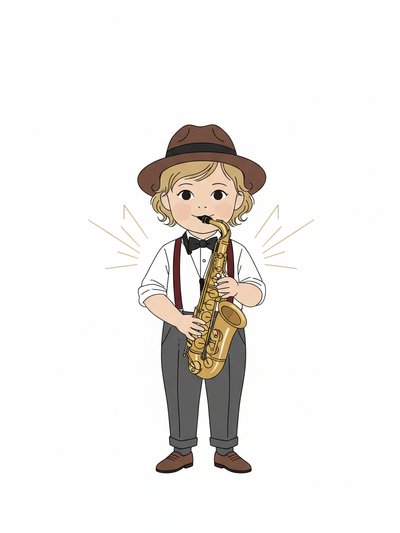 Julia's Jazzy Journey 🎷 - Minimalist