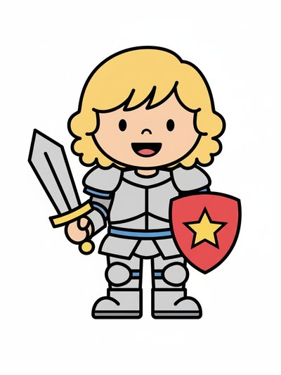 Our Baby Knight Julia ⚔️ - Preschool Simple