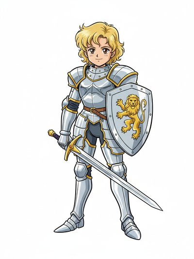 Our Baby Knight Julia ⚔️ - Classic Anime