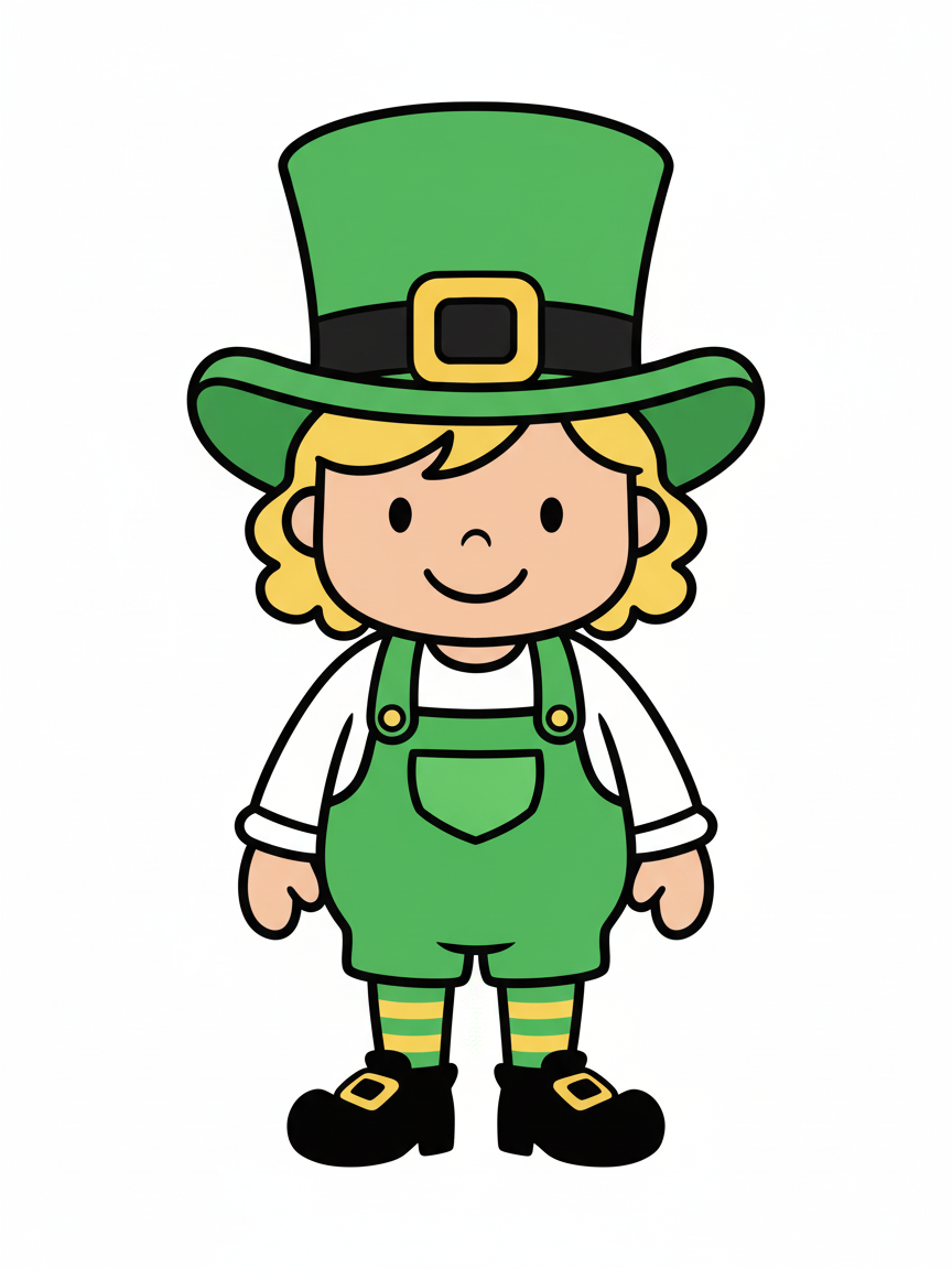 Julia the Lucky Leprechaun - Preschool Simple