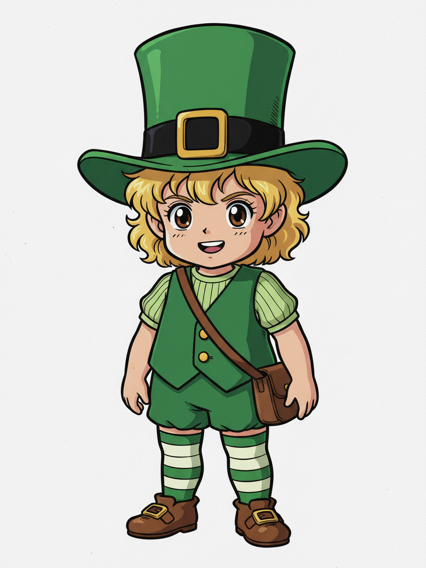 Julia the Lucky Leprechaun - Classic Anime