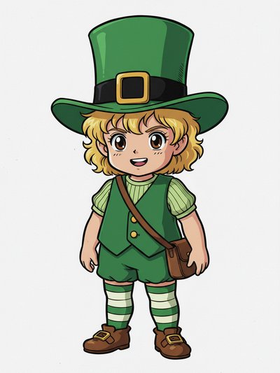 Our Little Leprechaun Julia 🌈 - Classic Anime