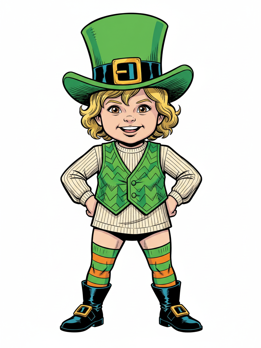 Julia the Lucky Leprechaun - Comic Book