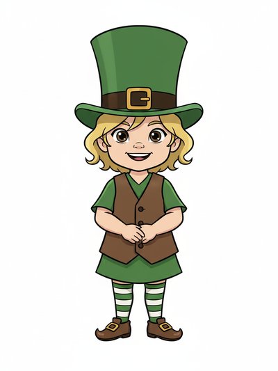 Our Little Leprechaun Julia 🌈 - Minimalist