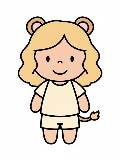 Julia's Lionhearted Adventures 🦁 - Preschool Simple