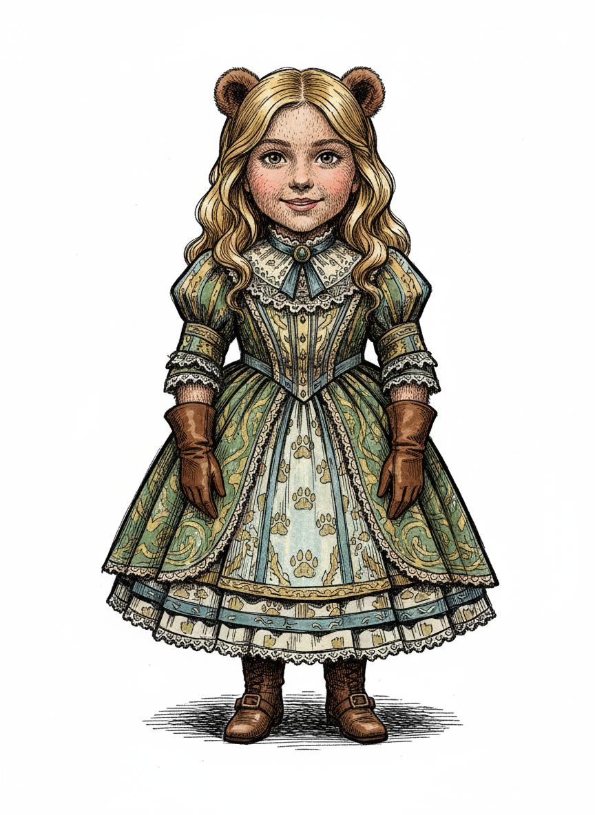 Bear - Victorian Illustration