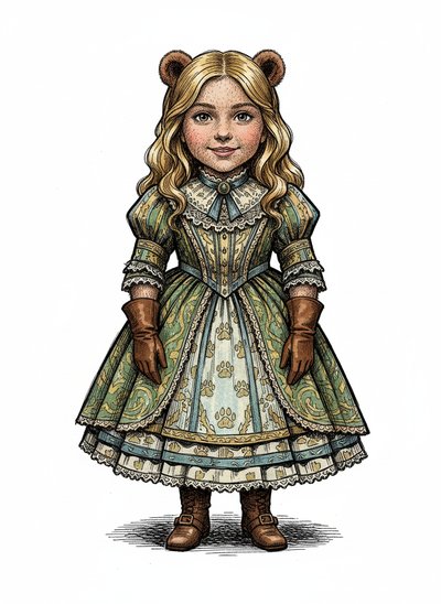 Bear - Victorian Illustration