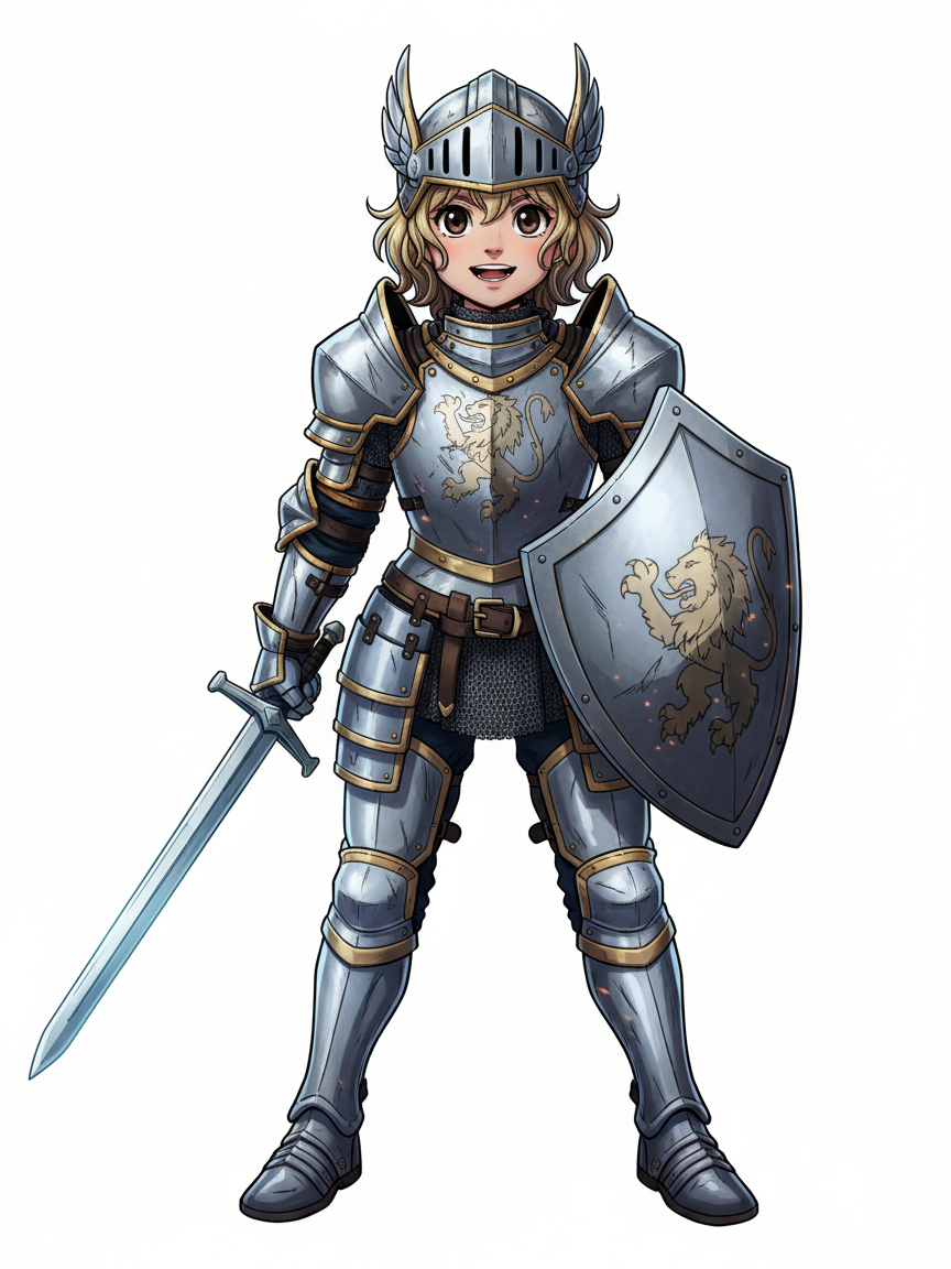 Julia the Brave Knight - Webtoon Anime