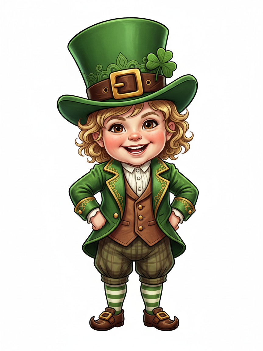 Julia the Lucky Leprechaun - Fairy Tale Classic