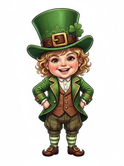 Our Little Leprechaun Julia 🌈 - Fairy Tale Classic