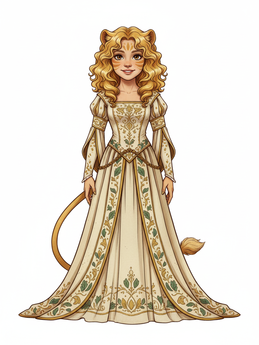 Julia the Brave Lioness - Fairy Tale Classic