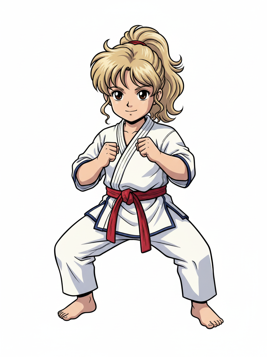 Julia the Mighty Martial Artist - Classic Anime