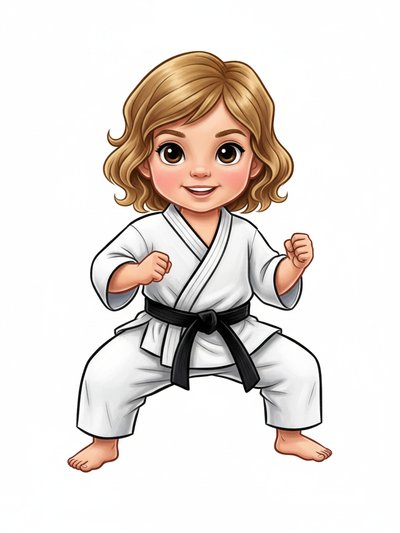 Our Little Warrior Julia 🥋 - Golden Age Animation
