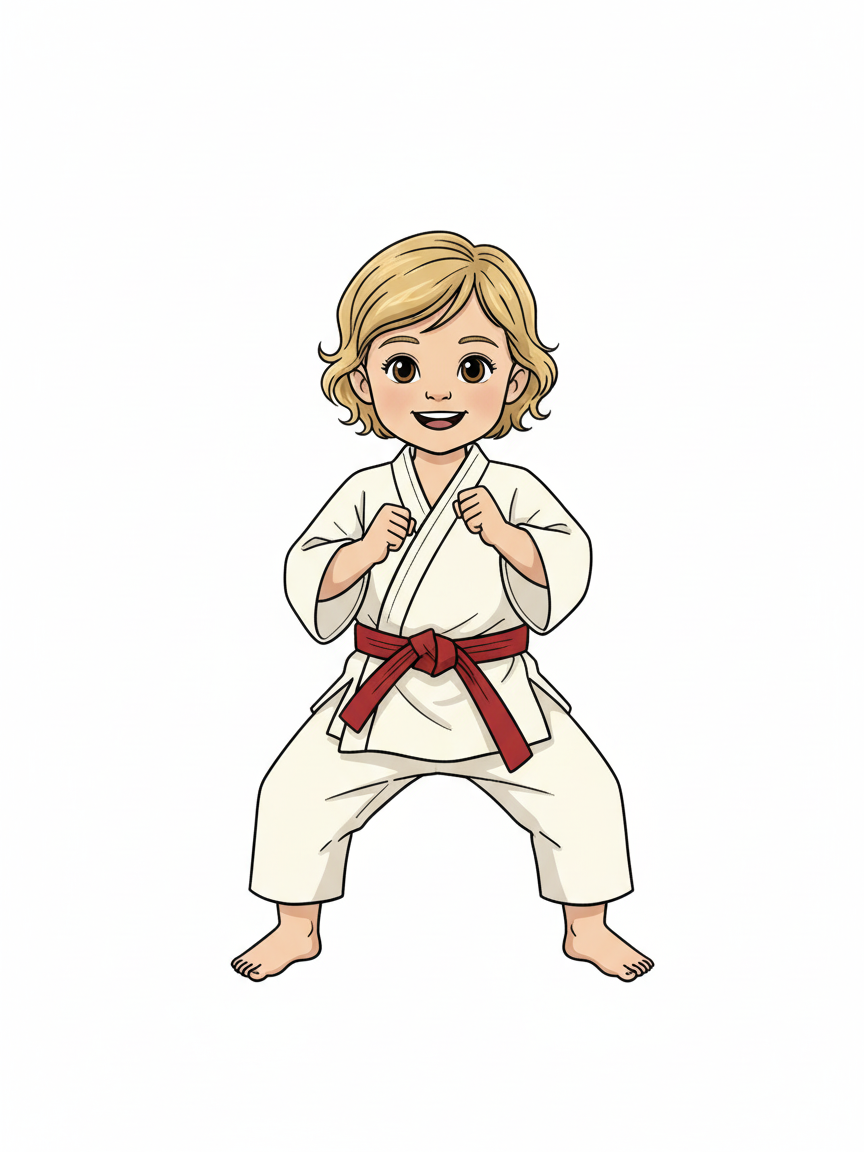 Julia the Mighty Martial Artist - Minimalist
