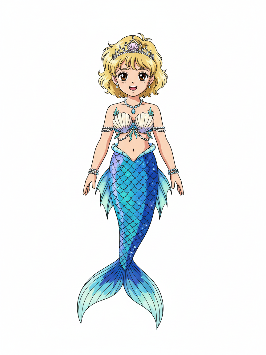 Julia the Ocean Princess - Classic Anime